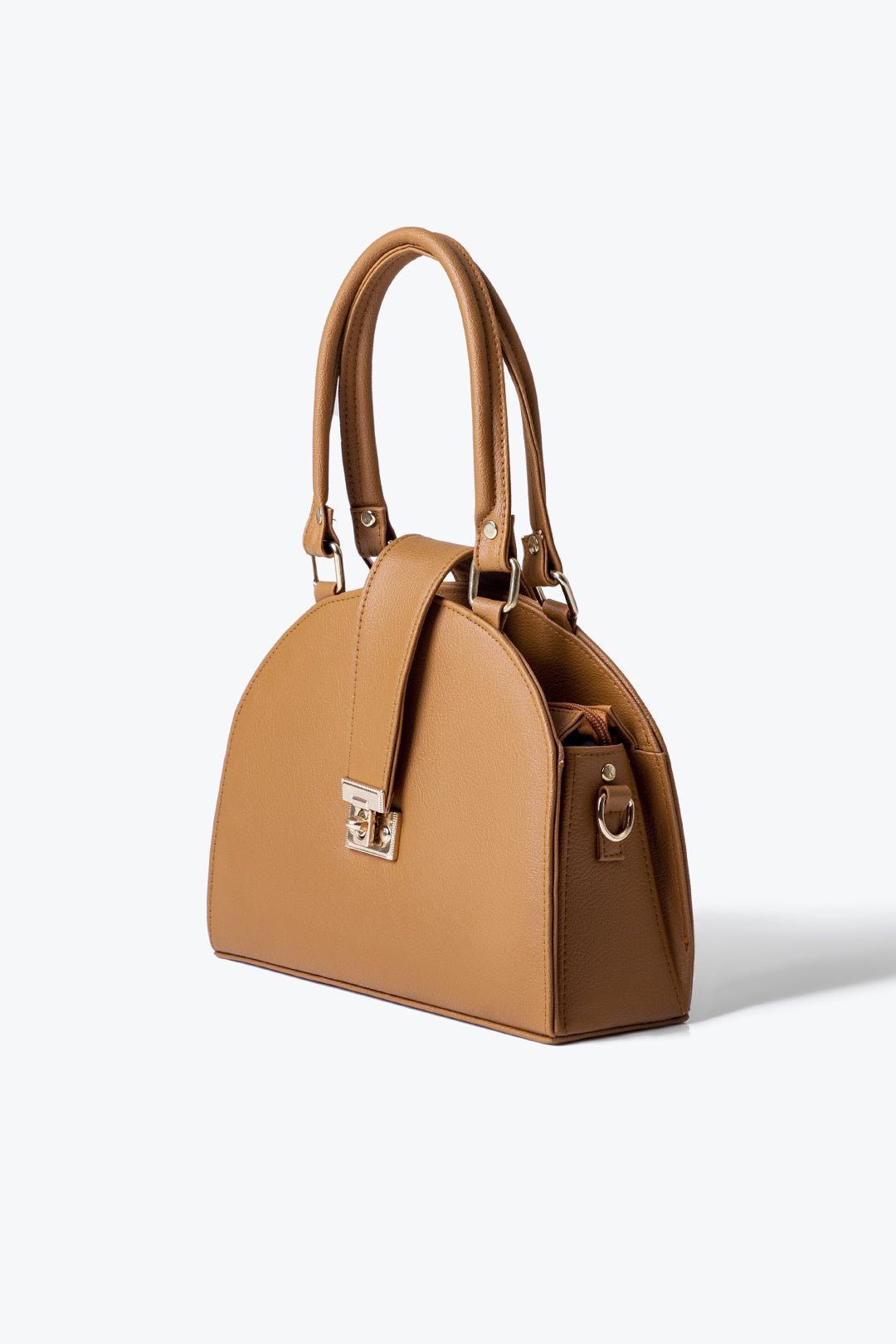 WBC22E351-Mustard-LS-2 DOME SHAPED CROSSBODY - BRONZE - M047 - Image 1