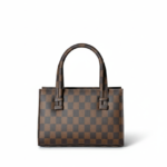 MINI CHECKERED HANDBAG - BROWN - M136