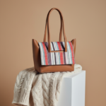 LONG STYLE SHOULDER BAG - BROWN - M163