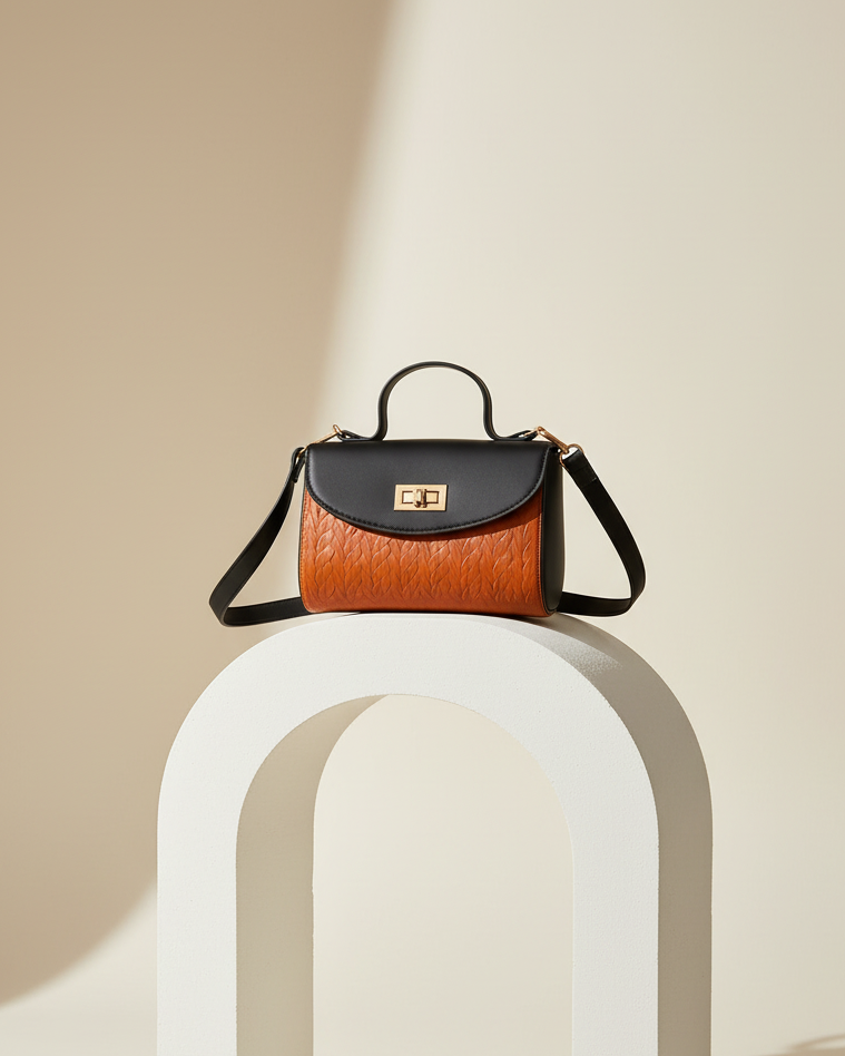 tophandle-mustard-m162-_studio TOP HANDLE CROSSBODY - MUSTARD - M162 - Image 1